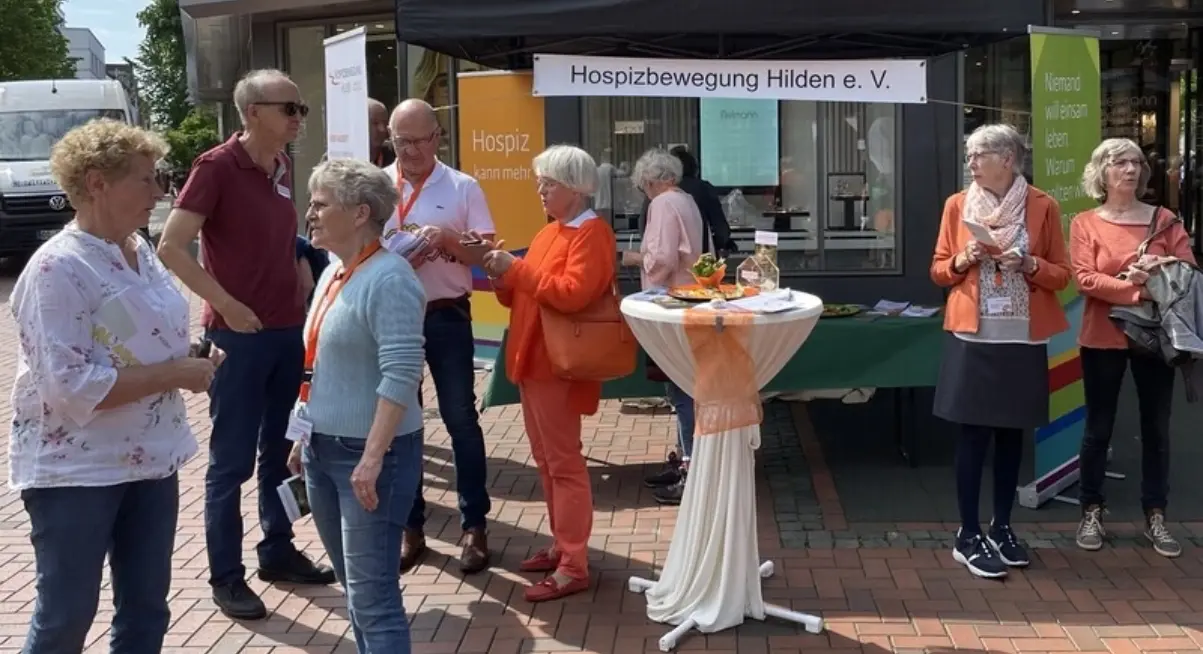 Infostand Hospizbewegung Hilden e.V.